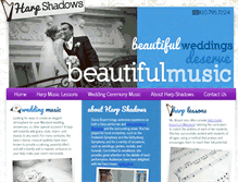 Tablet Screenshot of harpshadows.com